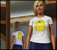 Lord Sponge Free sims 3 t-shirt